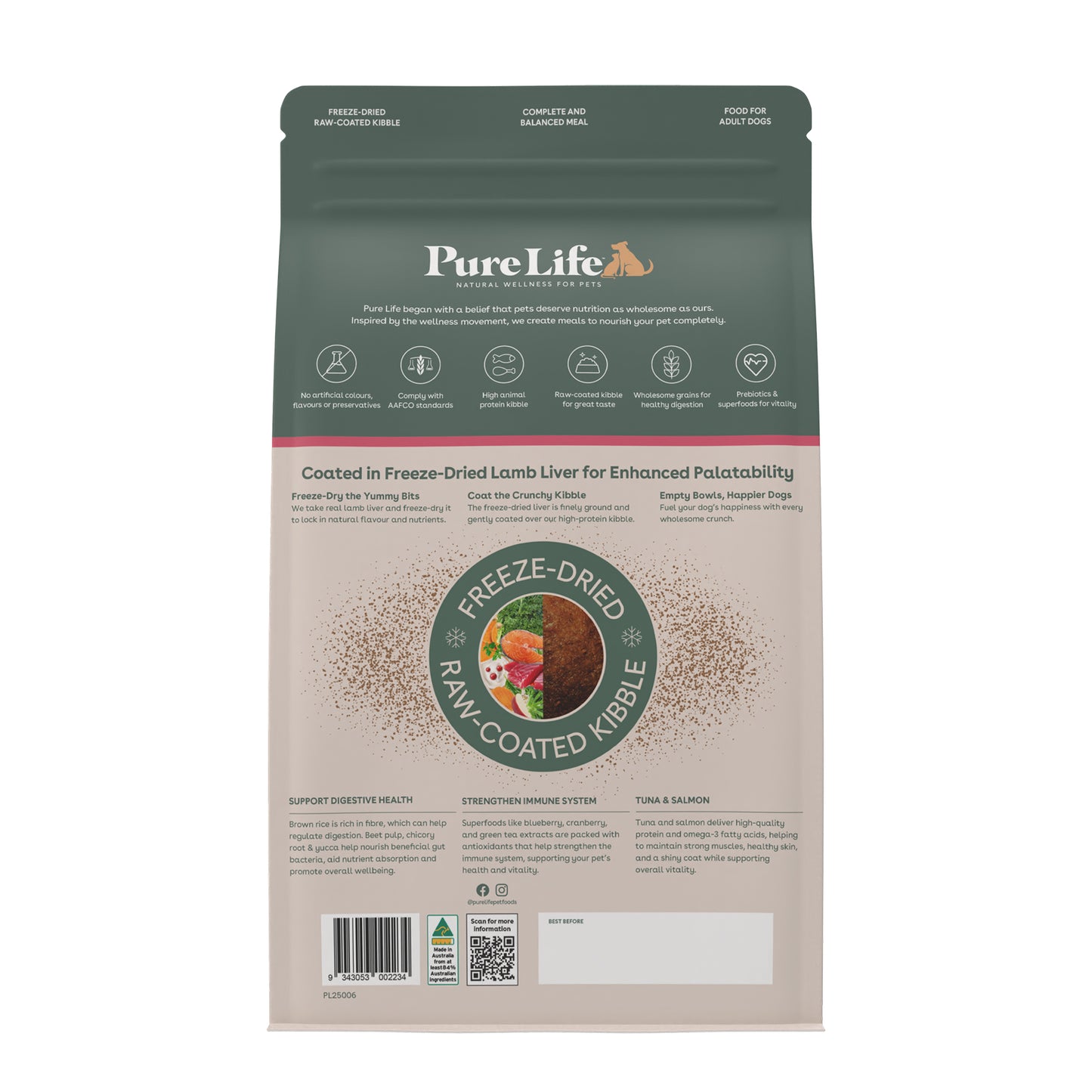 Pure Life Fdrc Dog Tuna/Salmon 2.5kg