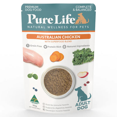 Pure Life Adult Dog Chicken 90g