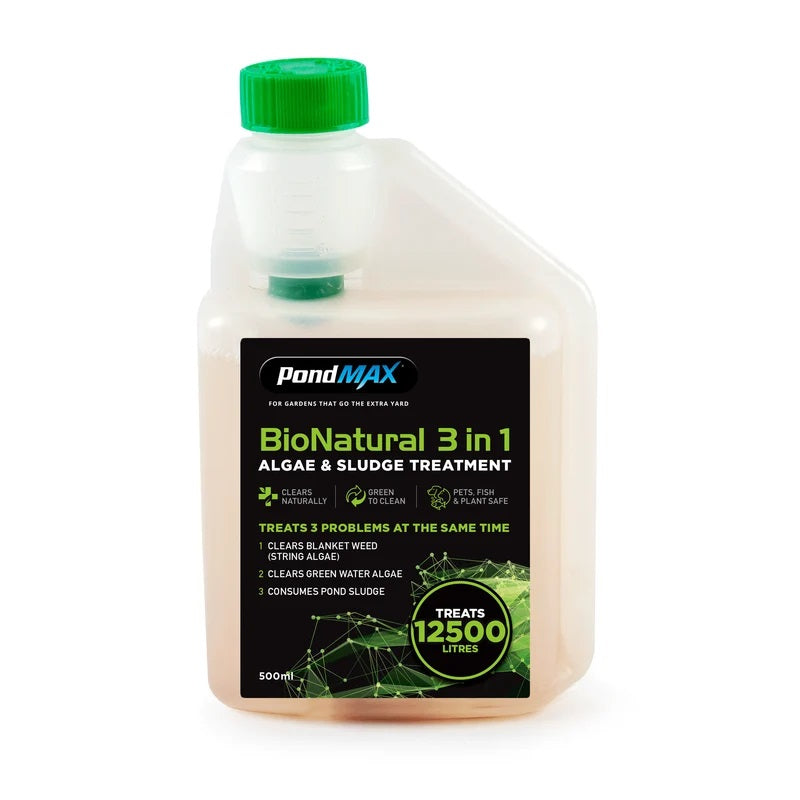 Pondmax 3 in 1 Solutions 500ml 