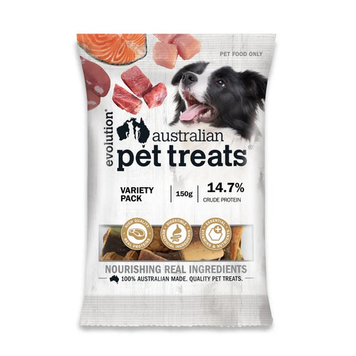 Evolution Australian Pet Treats Treat Variety Pack 150g
