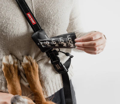 LOGIN Textile Bag Holder w Compostable Roll