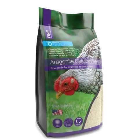 Bird Fine Natural Aragonite Calcium Feed For Chickens 2.26Kg