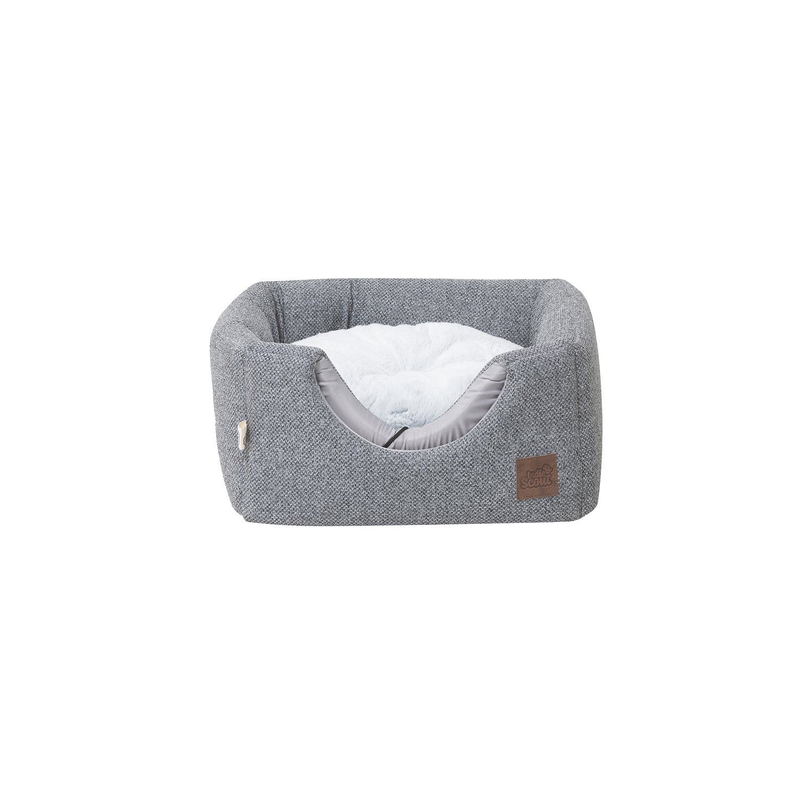 Indie & Scout Foldable Pet Cube One Size Charcoal