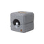 Indie & Scout Foldable Pet Cube One Size Charcoal