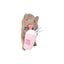 Indie & Scout Plush Shake Toy Pink