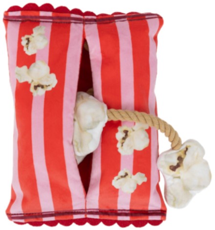 Indie & Scout Plush Popcorn Toy Red