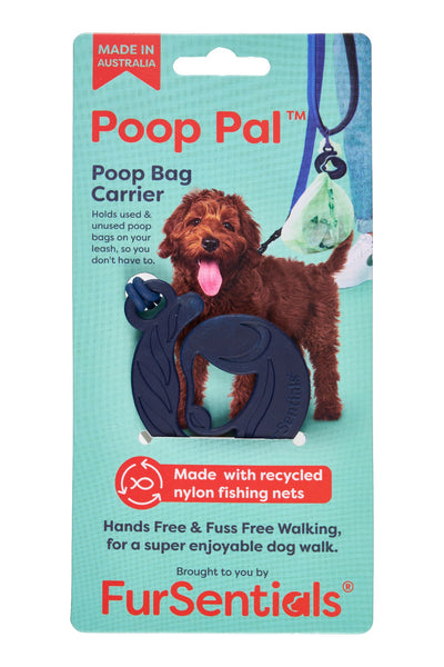 Poop Pal Bag Carrier Blue
