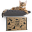 Pryde Pets Cat Climber Long Shelf Charcoal
