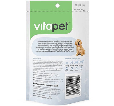 Vitapet Trainers Treats Chicken & Veg Bone shpe 70g