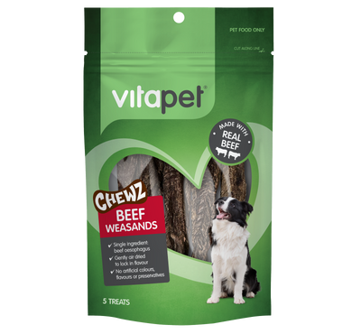 Vitapet Beef Weasands 5pk