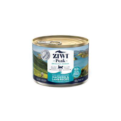 Ziwi Peak Cat Mackeral and  Lamb Can 185g