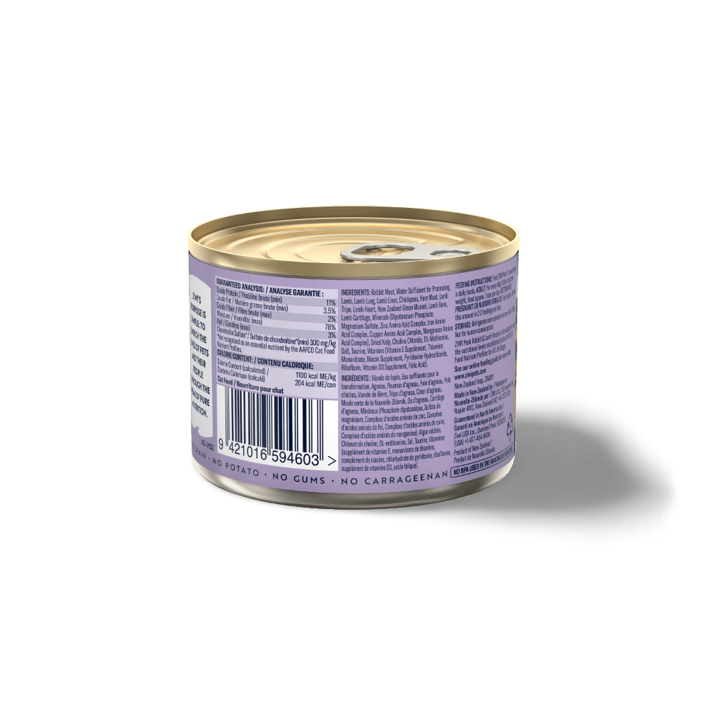 Ziwi Peak Cat RabbLamb Can [WR:185g]
