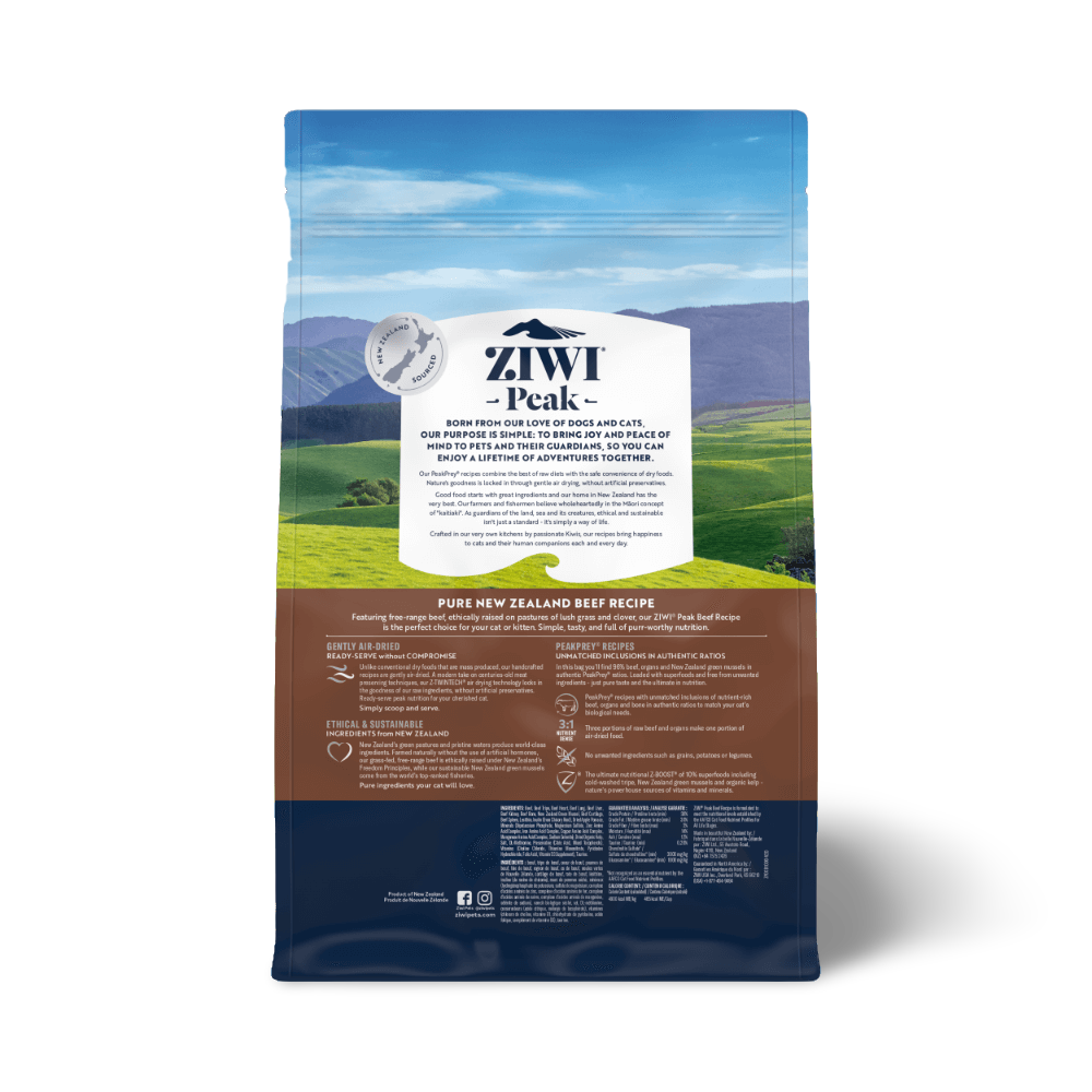Ziwi Peak Cat Beef 1kg [WR:1kg]