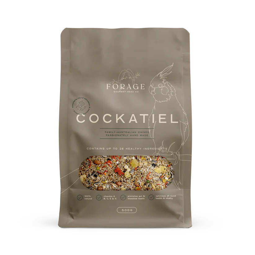 Forage Cockatiel 500g