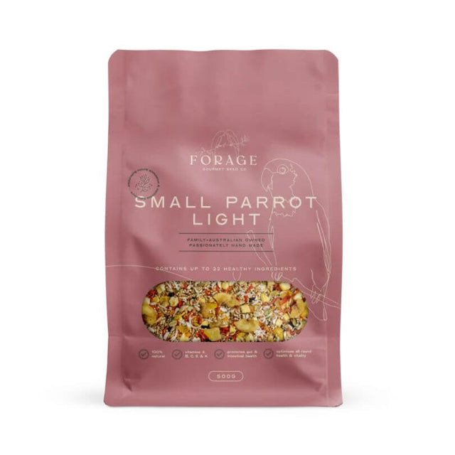 Forage Small Parrot Light 500g