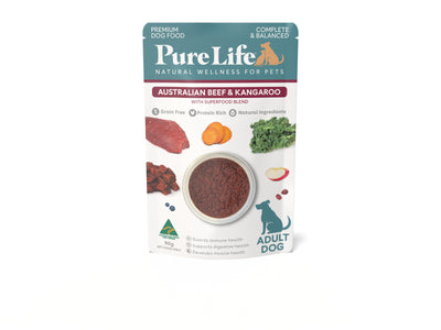 Pure Life Adult Dog Beef & Kangaroo 90g
