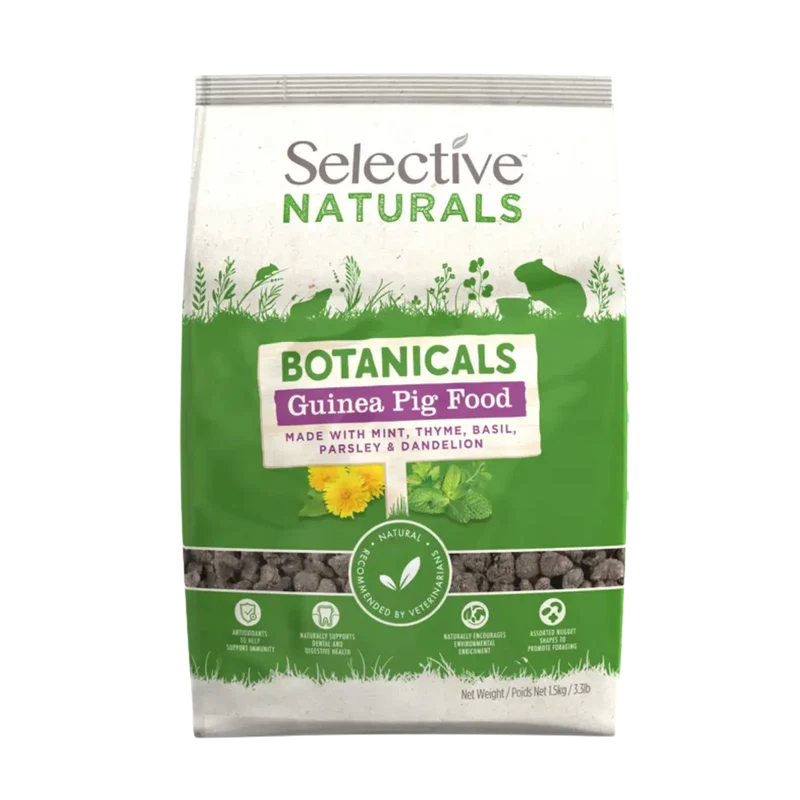 Selective Naturals Food Guinea Pig Botanicals 1.5Kg