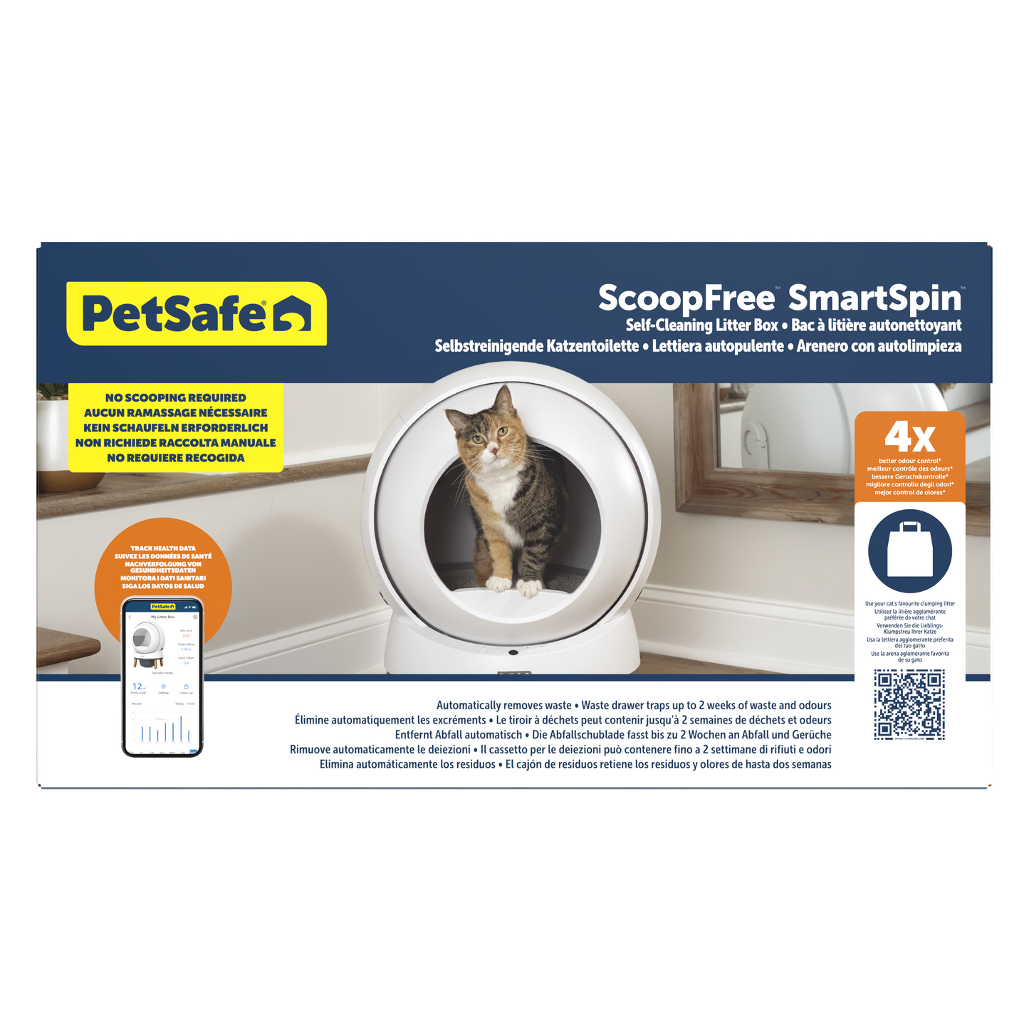 Scoopfree Smartspin Auto Litter Box Intl
