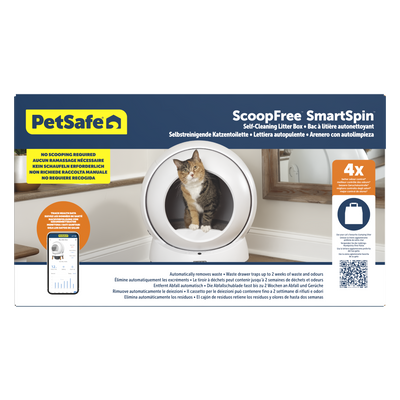 Scoopfree Smartspin Auto Litter Box Intl