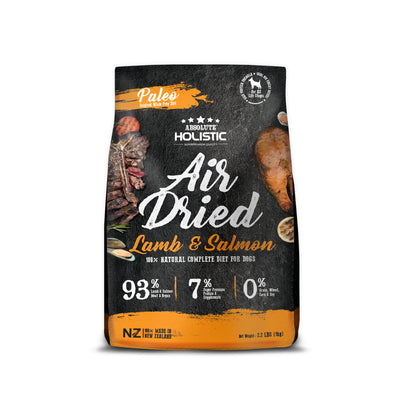 Absolute Holistic Air Dried Dog Food Lamb & Salmon 1kg Bag