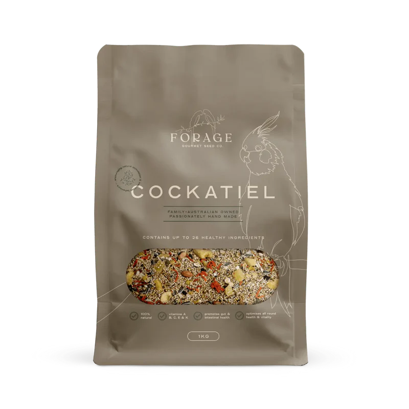 Forage Cockatiel 1kg