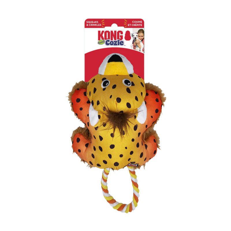 KONG Cozie Tugz Cheetah M/L