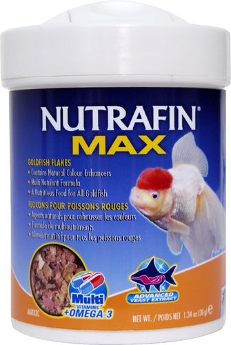 Nutrafin Max Goldfish Flakes 38G