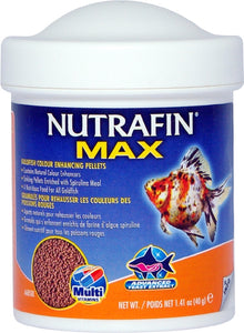 Nutrafin Max Goldfish Colour Enhancing pellets 40g