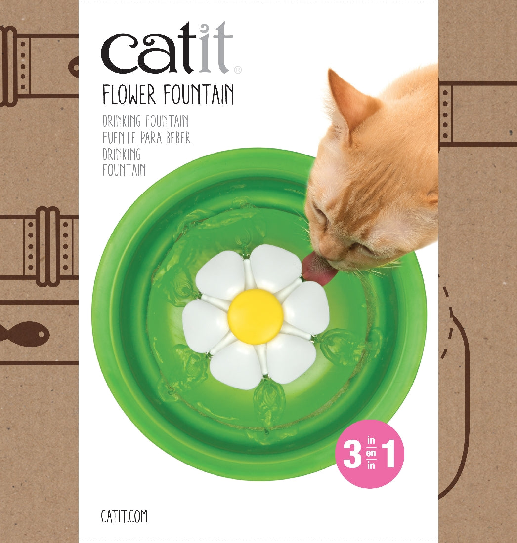 CatIt Flower Drinking Water Fountain 3Ltr