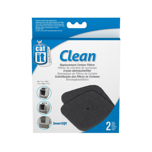 Catit Hooded Litter Tray replacement carbon cartridge 2 Pack