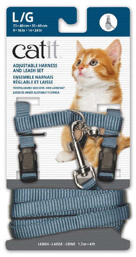 Cat It Harness and Lead Blue Large
