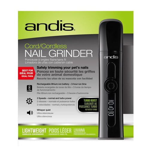 Andis CNG-1 Nail Grinder Cord/Cordless 2-Speed