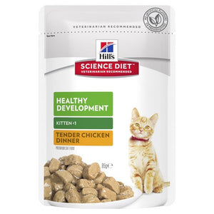 Science Diet Cat Kitten Chicken 85g Pouch