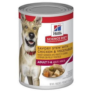 Science Diet Dog Adult Savoury Stew Chicken 363g