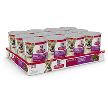 Pack of 12 Science Diet Dog Adult Savoury Stew Beef 363g Can