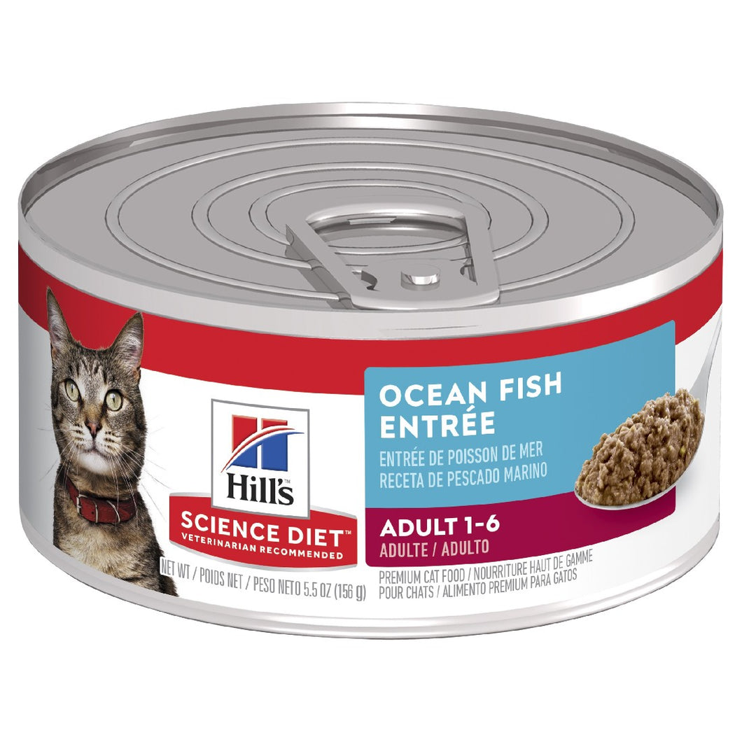 Science Diet Cat Adult Oceanfish 156g