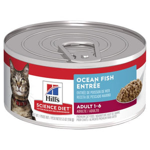 Science Diet Cat Adult Oceanfish 156g