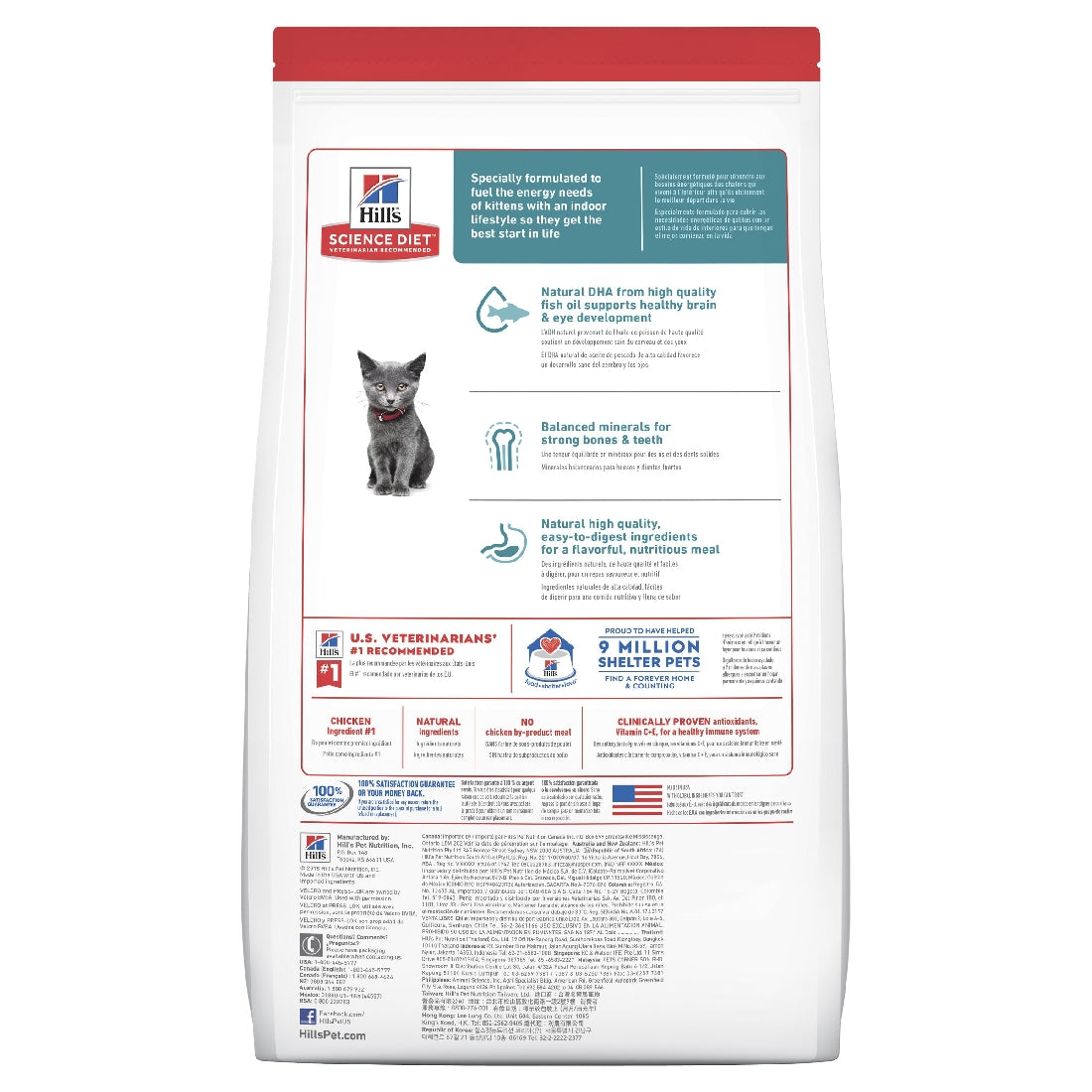 Science Diet Cat Kitten Indoor 3.17kg