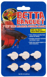Zoomed Betta Banquet Block (holiday feeder) 6 blocks per card
