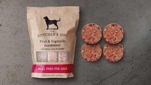 The Butchers Dog Veg, Fruit & Organs 4 Disks *Available for in store pickup local delivery only*