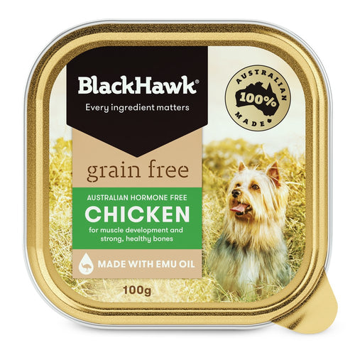 Black Hawk Grain Free Chicken 100Gx9