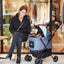 Ibiyaya Easy Strolling Pet Buggy Grey