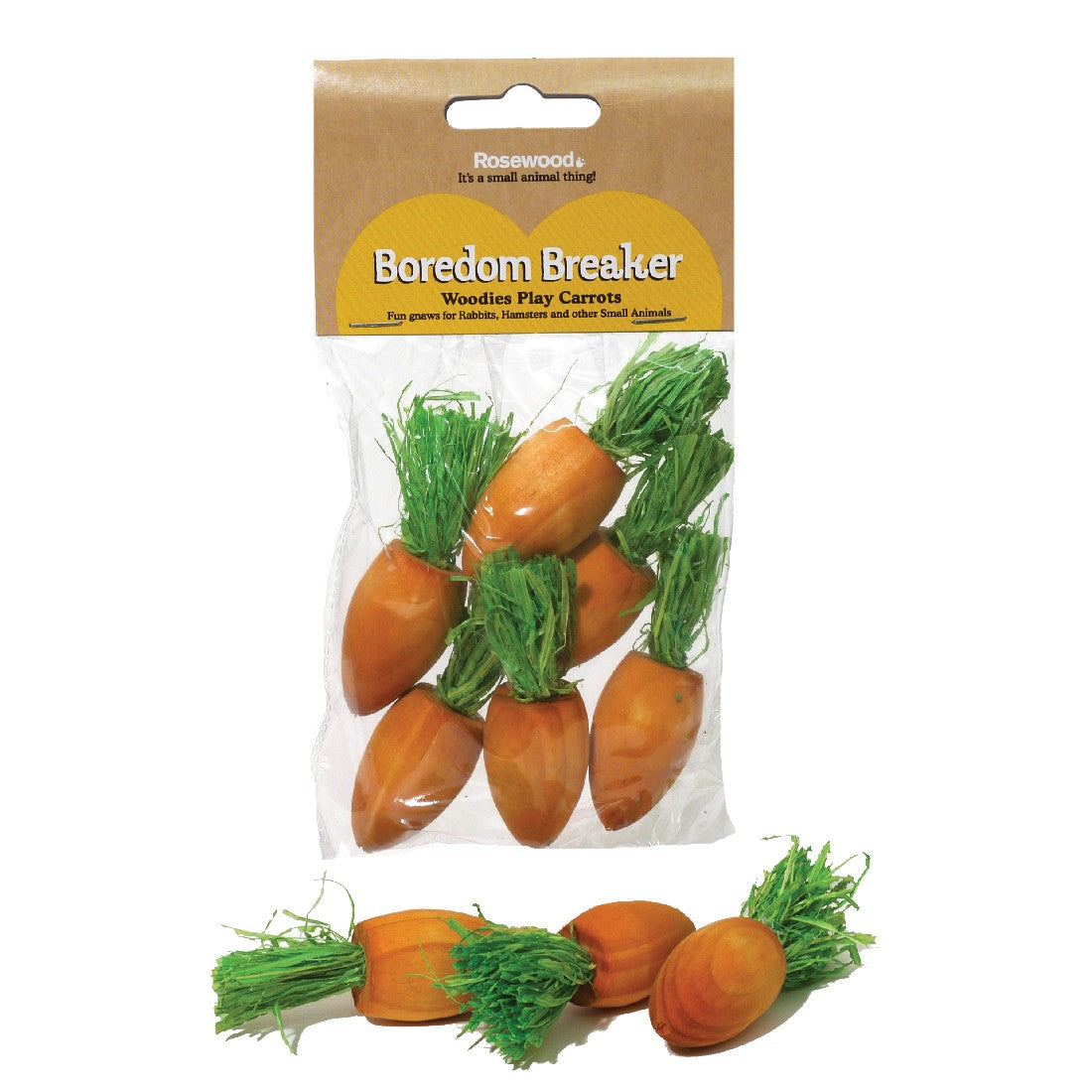 Woodies Play Carrots 6 pack
