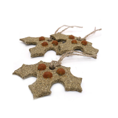 Gnawable Holly Leaves(3Pc)
