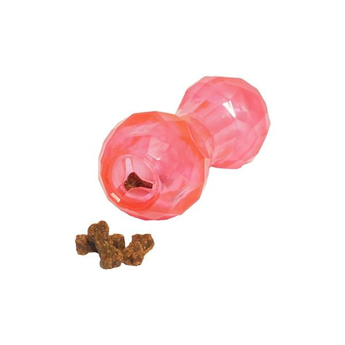 BioSafe Puppy Treat Dumbbell Pink