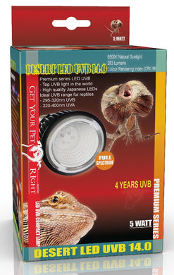 Get Your Pet Right 14.0 UVB LED Globe