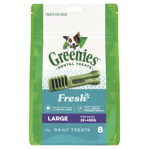 Greenies Mint Treat Pack Large 8 Pack 340G