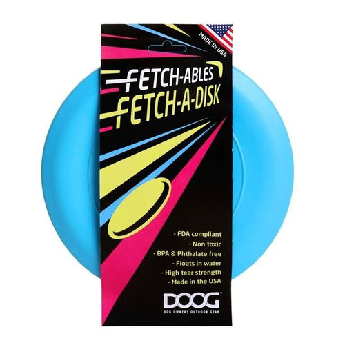 DOOG Fetchables Fetch-a-Disc - Blue