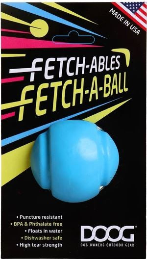 DOOG Fetchables Fetch-a-Ball - Blue