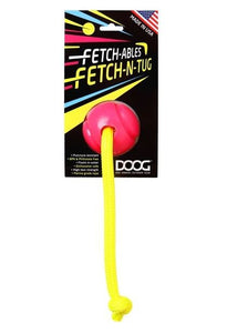DOOG Fetchables Fetch-a-Tug - Pink